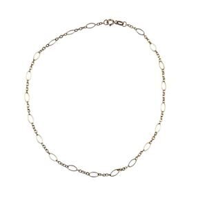 EG 14K Yellow Gold Dainty Chain Anklet 11” 1.5g